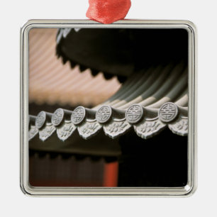 Asia, China, Beijing. Forbidden City, large Metal Tree Decoration