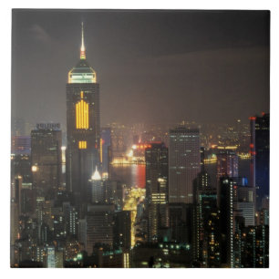 Asia, China, Hong Kong, central from Stubbs road Tile
