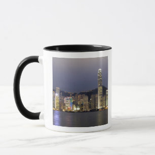 Asia, China, Hong Kong, city skyline and 2 Mug