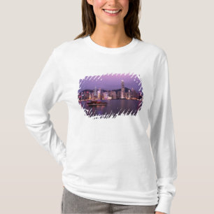 Asia, China, Hong Kong, city skyline and T-Shirt