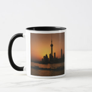ASIA, China, Shanghai View of Oriental Pearl TV Mug