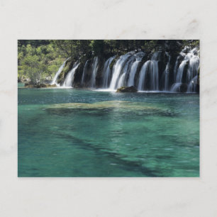 Asia, China, Sichuan Province, Jiuzhaigou Postcard