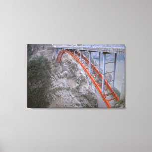 Asia, China, Yangtze River. Zigui to Men Tian Canvas Print
