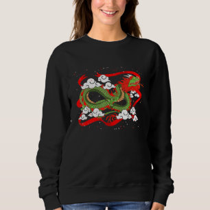 Asia Chinese Culture Animal Fantasy Creature Mythi Sweatshirt