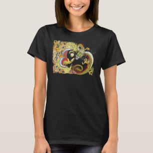 Asia History Dragon Phoenix With Pearl Chinese Myt T-Shirt