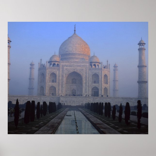 Asia; India; Agra. Taj Mahal. Poster (Front)