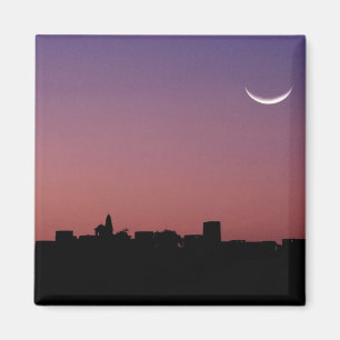 Asia, India, Rajasthan, Jaipur. A crescent Magnet