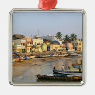 Asia, India, Tamil Nadu, Kanniyakumari Metal Tree Decoration