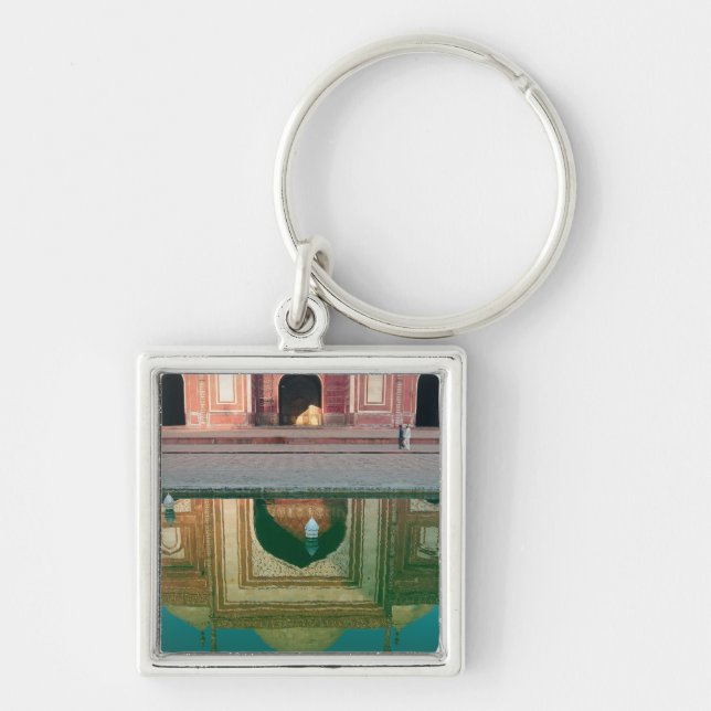 Asia, India, Uttar Pradesh, Agra. On the 2 Key Ring (Front)