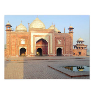 Asia, India, Uttar Pradesh, Agra. On the Photo Print