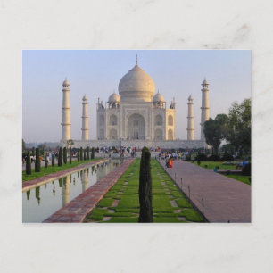 Asia, India, Uttar Pradesh, Agra. The Taj 3 Postcard