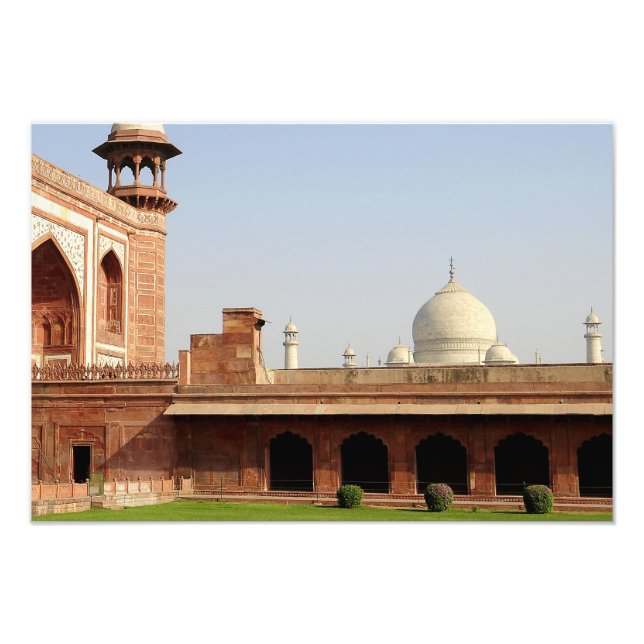 Asia, India, Uttar Pradesh, Agra. The Taj 4 Photo Print (Front)