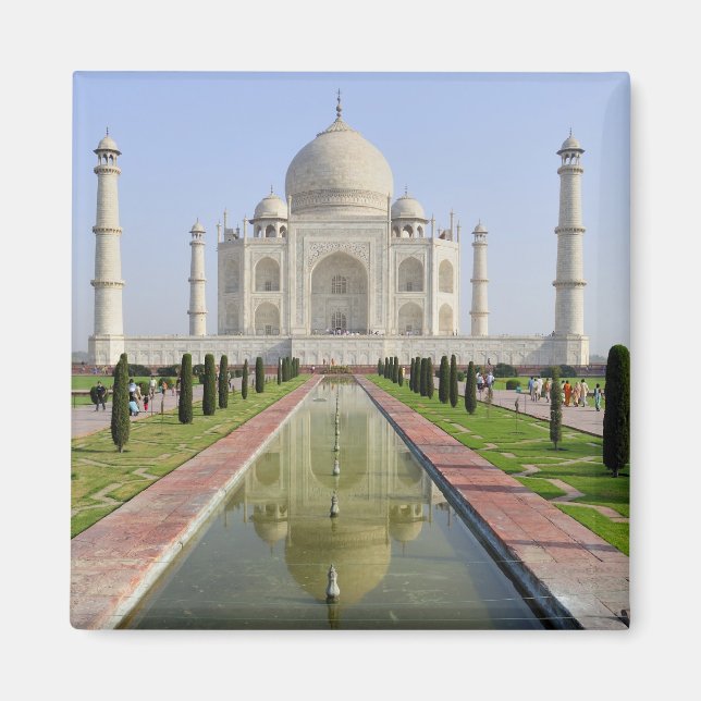 Asia, India, Uttar Pradesh, Agra. The Taj 5 Magnet (Front)