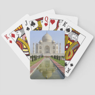 Asia, India, Uttar Pradesh, Agra. The Taj 5 Playing Cards