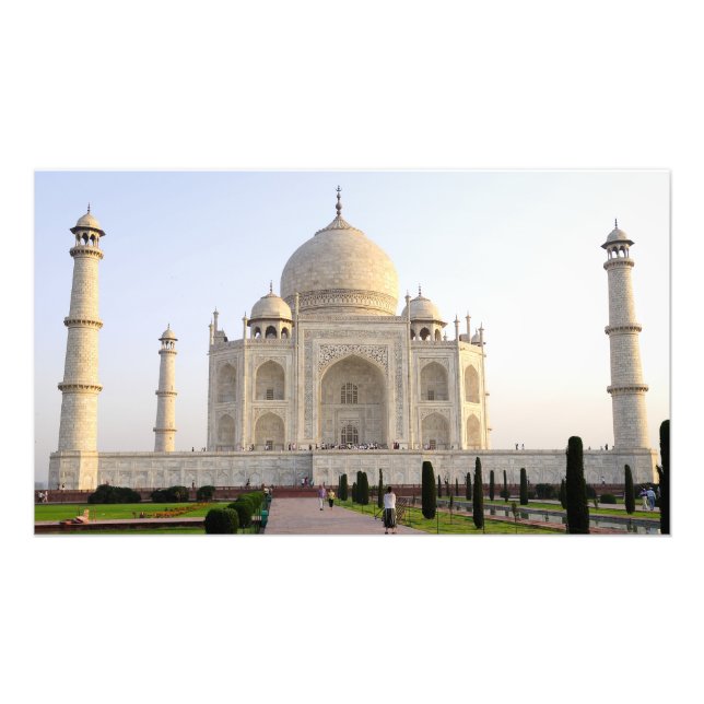 Asia, India, Uttar Pradesh, Agra. The Taj 6 Photo Print (Front)
