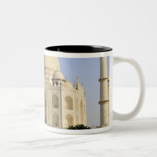 Asia, India, Uttar Pradesh, Agra. The Taj 7 Two-Tone Coffee Mug