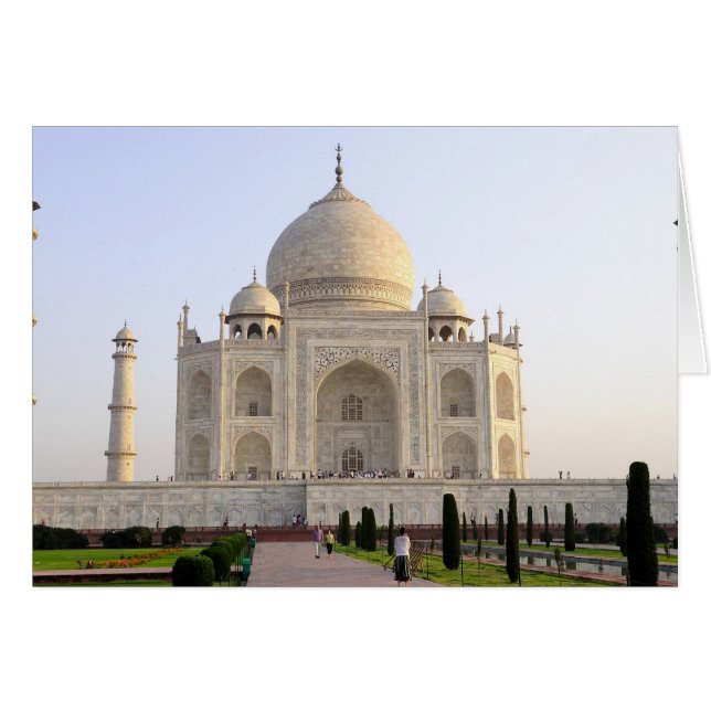Asia, India, Uttar Pradesh, Agra. The Taj 8 (Front Horizontal)