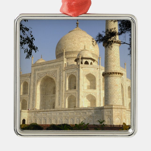 Asia, India, Uttar Pradesh, Agra. The Taj Metal Tree Decoration (Front)