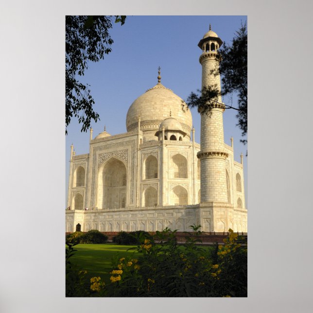 Asia, India, Uttar Pradesh, Agra. The Taj Poster (Front)