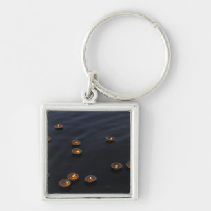 Asia, India, Varanasi Region. Offerings in the Key Ring