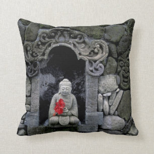 Asia, Indonesia, Bali. A shrine of Buddha Cushion