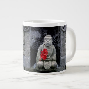 Asia, Indonesia, Bali. A shrine of Buddha Large Coffee Mug