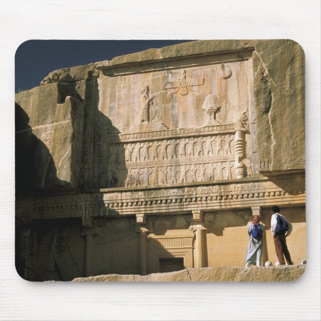 Asia, Iran, Persepolis.Tomb of Darius the Great. Mouse Mat (Front)