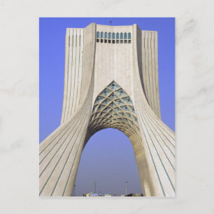 Asia, Iran, Tehran. Freedom Monument in Azadi Postcard