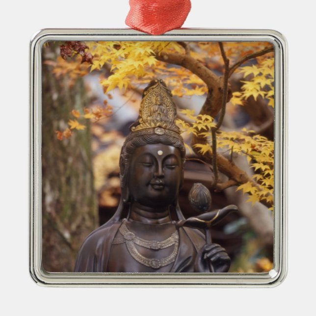 Asia, Japan, Buddha Metal Tree Decoration (Front)