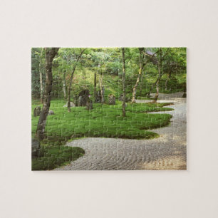 Asia, Japan, Fukuoka, Dazaifu, Komyoji Temple Jigsaw Puzzle