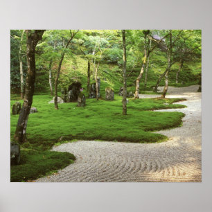 Asia, Japan, Fukuoka, Dazaifu, Komyoji Temple Poster