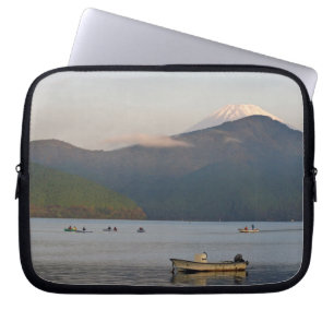Asia, Japan, Hakone. Early morning views of Mt. Laptop Sleeve