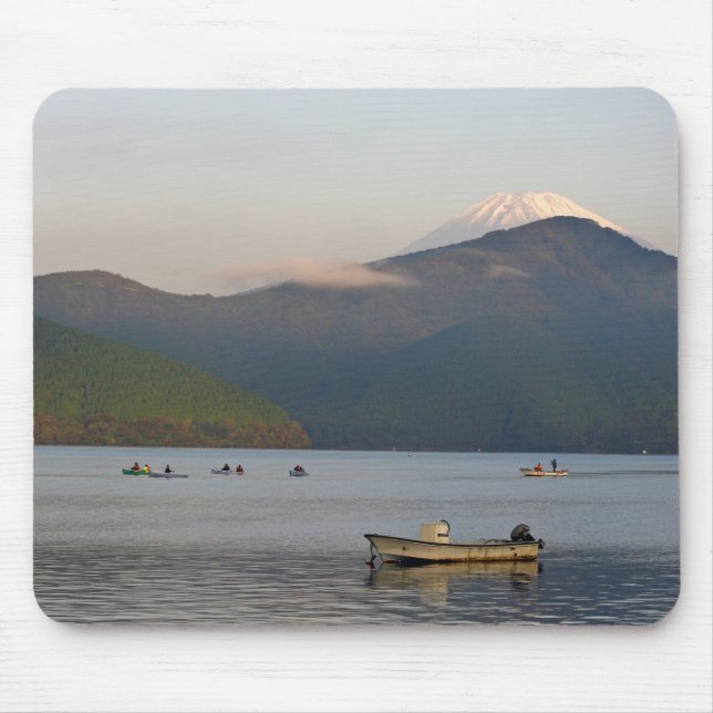 Asia, Japan, Hakone. Early morning views of Mt. Mouse Mat (Front)