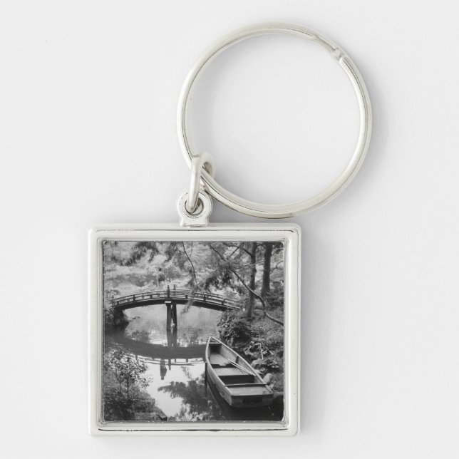 Asia, Japan, Hiroshima. Detail of Shukkei, en 2 Key Ring (Front)