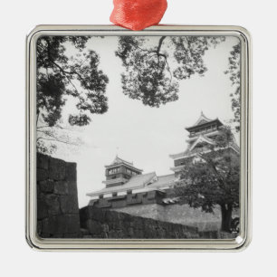 Asia, Japan, Kumamoto. Kumamoto, jo Castle Metal Tree Decoration