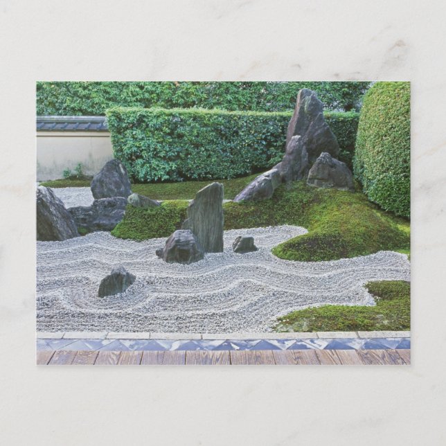 Asia, Japan, Kyoto, Daitokuji Temple, Zuiho-in Postcard (Front)