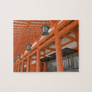 Asia, Japan, Kyoto, Heian Shrine Jigsaw Puzzle