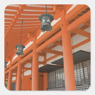 Asia, Japan, Kyoto, Heian Shrine Square Sticker