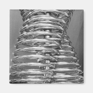 Asia, Japan, Tokyo. Coiled pipe, Tepco Energy 2 Magnet