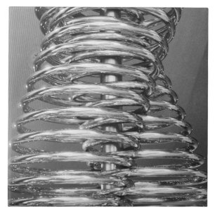 Asia, Japan, Tokyo. Coiled pipe, Tepco Energy 2 Tile