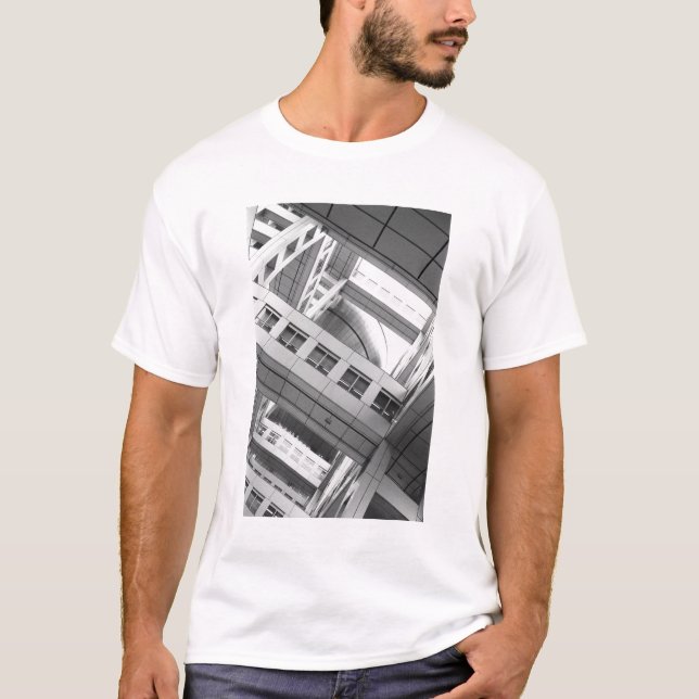 Asia, Japan, Tokyo. Fuji TV Building, Odaiba T-Shirt (Front)