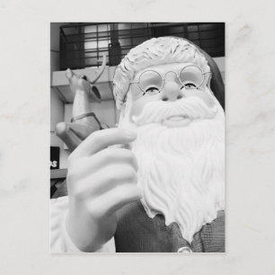 Asia, Japan, Tokyo. Santa Claus in Ikebukuro Holiday Postcard