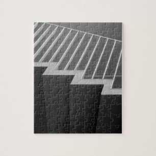 Asia, Japan, Tokyo. Stairs at the Tokyo 2 Jigsaw Puzzle
