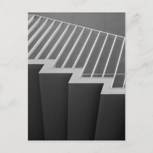 Asia, Japan, Tokyo. Stairs at the Tokyo 2 Postcard