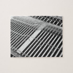 Asia, Japan, Tokyo. Stairs, Tokyo International Jigsaw Puzzle
