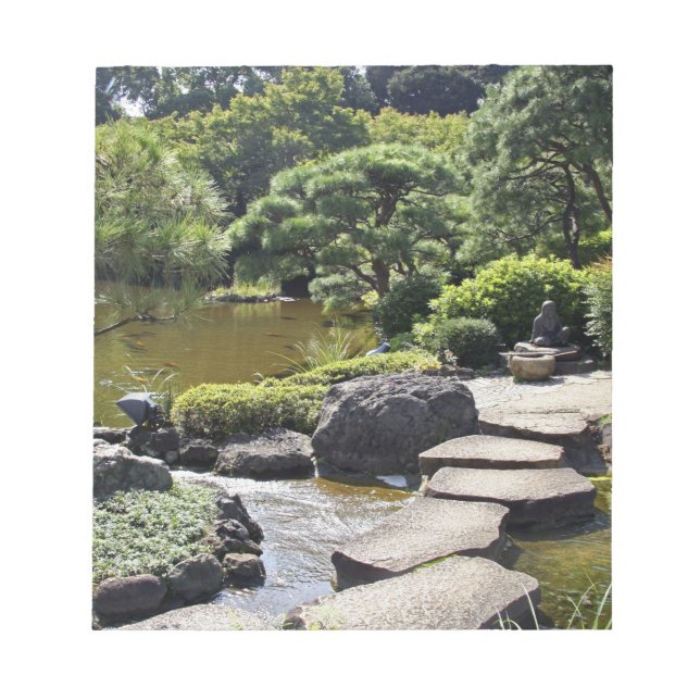 Asia, Japan, Tokyo. The Japanese Garden at the Notepad (Front)