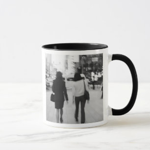 Asia, Japan, Tokyo. Young women on the Ginza. Mug