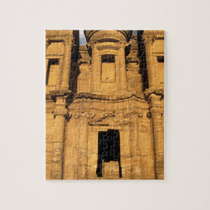 Asia, Jordan, Petra. El Deir, the Monastery. Jigsaw Puzzle