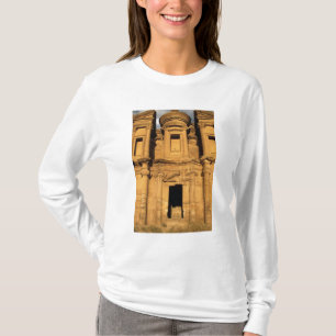 Asia, Jordan, Petra. El Deir, the Monastery. T-Shirt