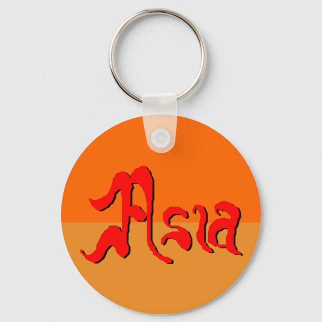 Asia Keychain (Front)